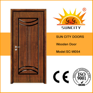 Portes ouvrantes simples sculptées en MDF